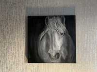 Картина лошадь 40х40 см