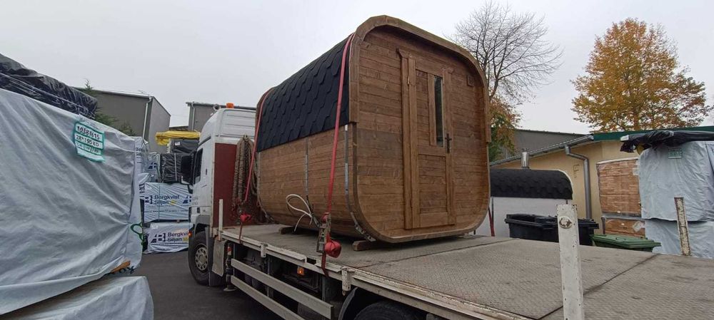 Cube Medium Close 2,4m sauna ogrodowa zewnętrzna