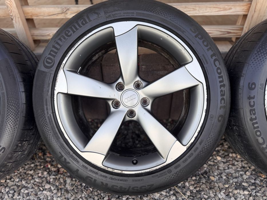 Felgi Koła 19 5x112 ORYGINAŁ Audi *ROTOR* A6 A8 Q5 Opony