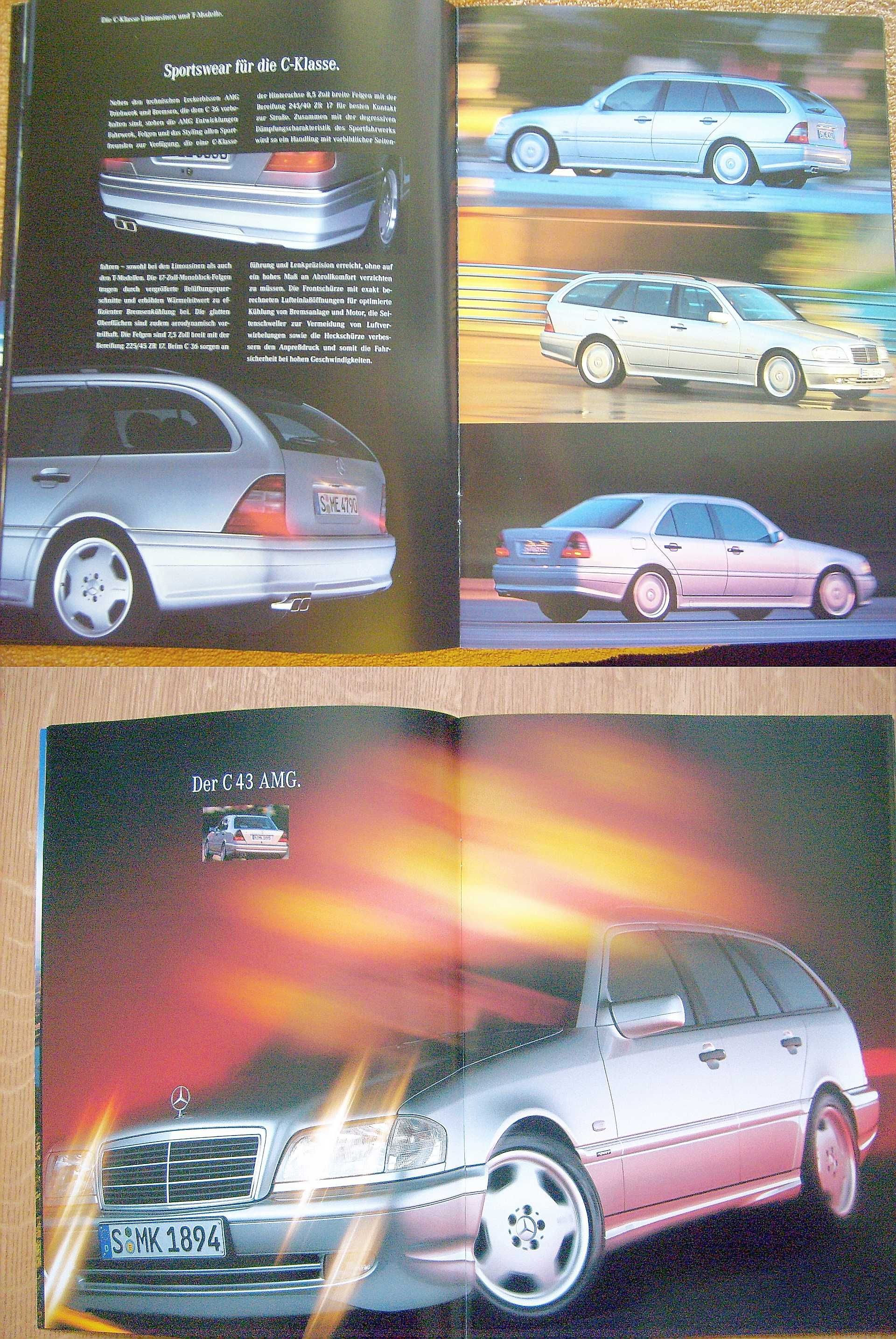 AMG / Mercedes / Programm 1997 * prospekt katalog 60 stron, stan BDB