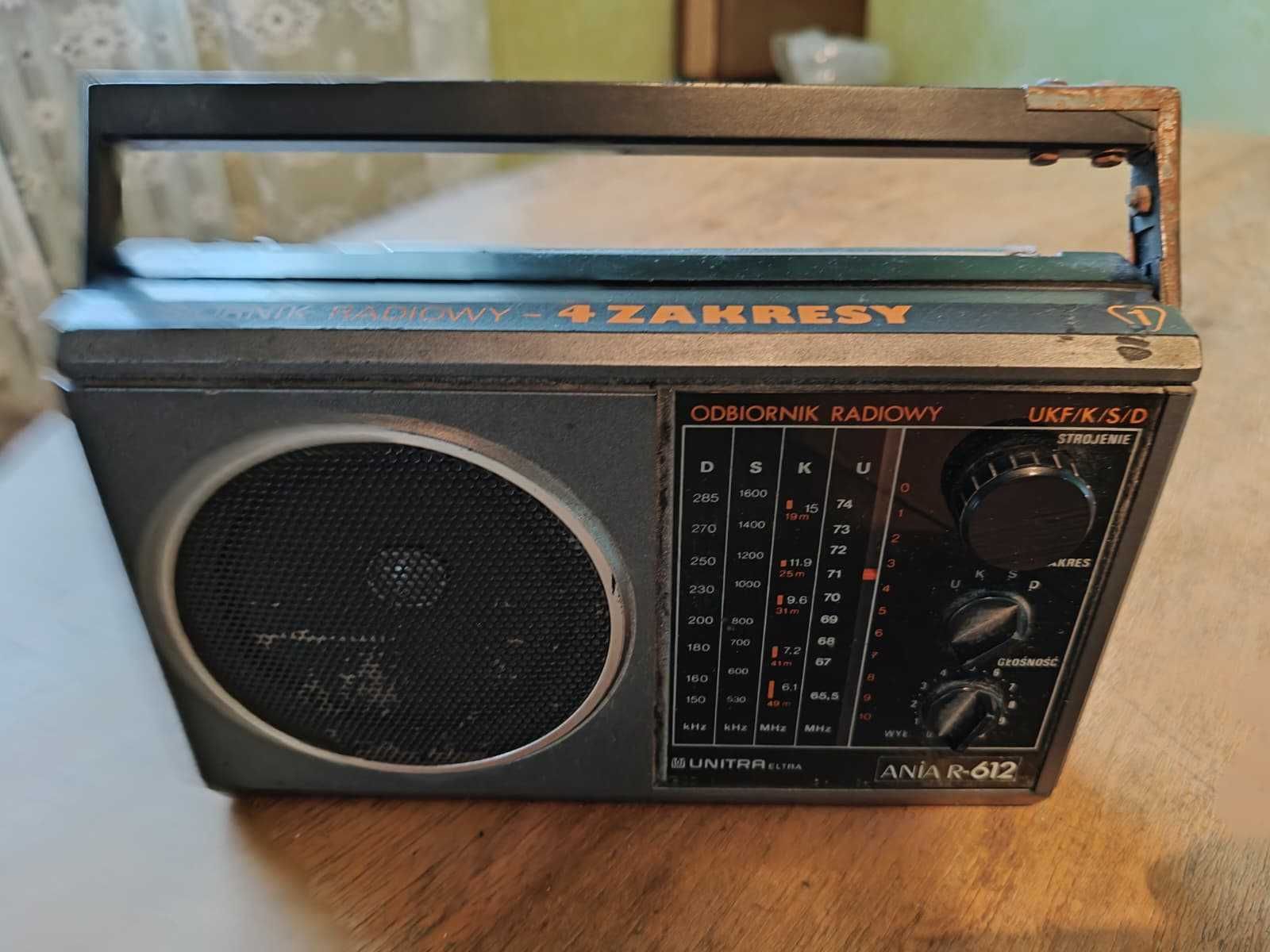 Radio Ania R-612 – PRL – sieciowe i na baterie