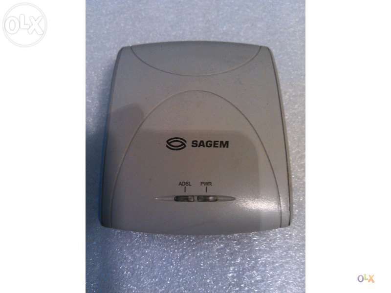 Modem Router Wireless 54Mbps NTech e Modem Sagem 800
