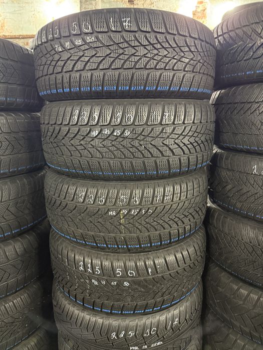 Продам шини 225 50 17 зима шиномонтаж правка диска