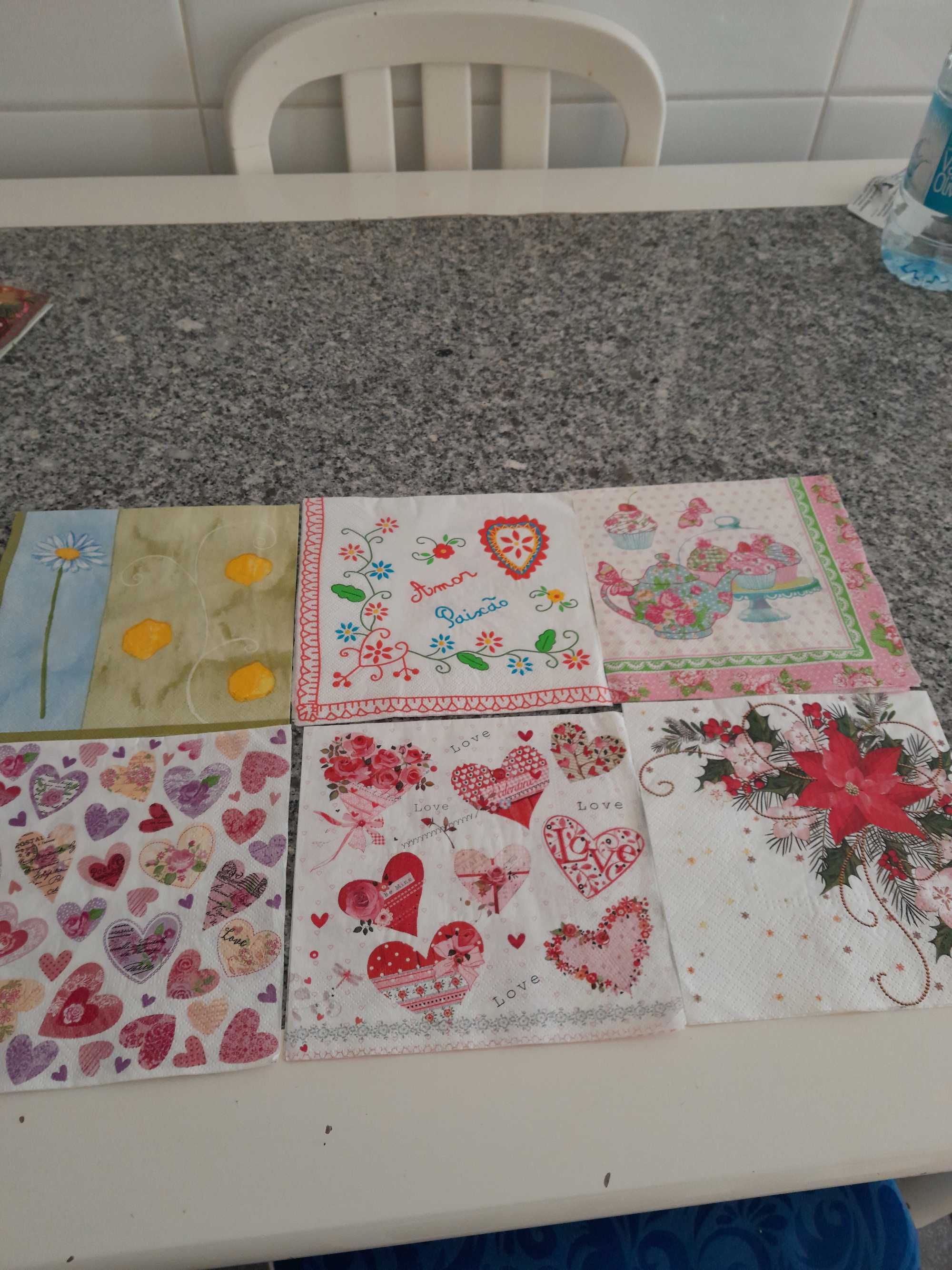 Guardanapos para decoupage