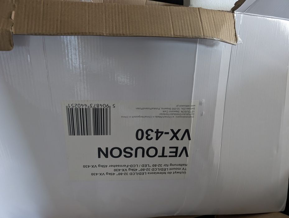 Wieszak na telewizor 43-80