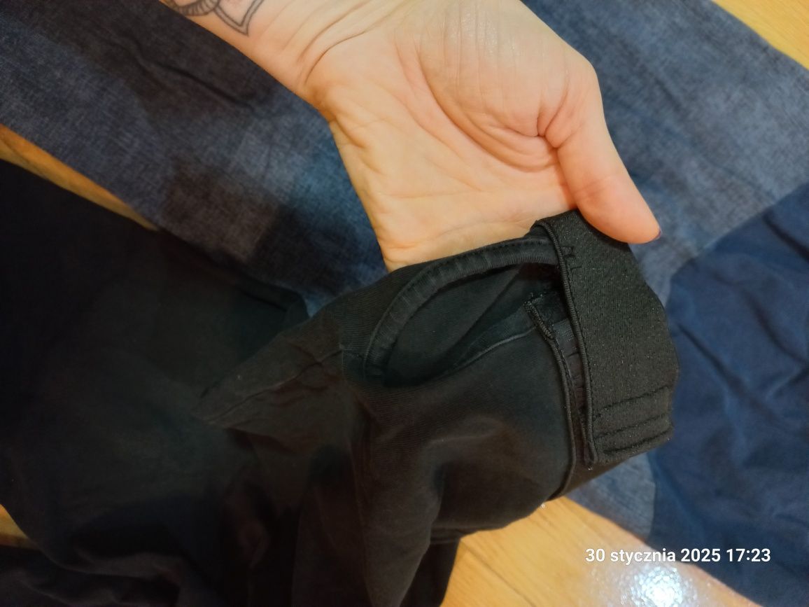 2x Getry legginsy ciążowe r. 36/38