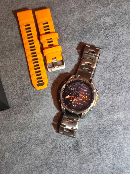 Garmin fenix 8 AMOLED 47mm Tytanowy