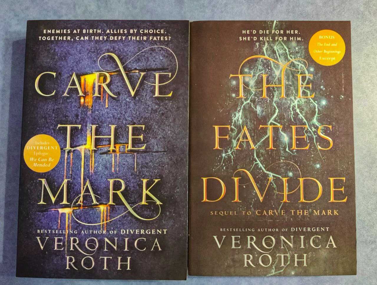 Carve the Mark + The Fates Divide Veronica Roth