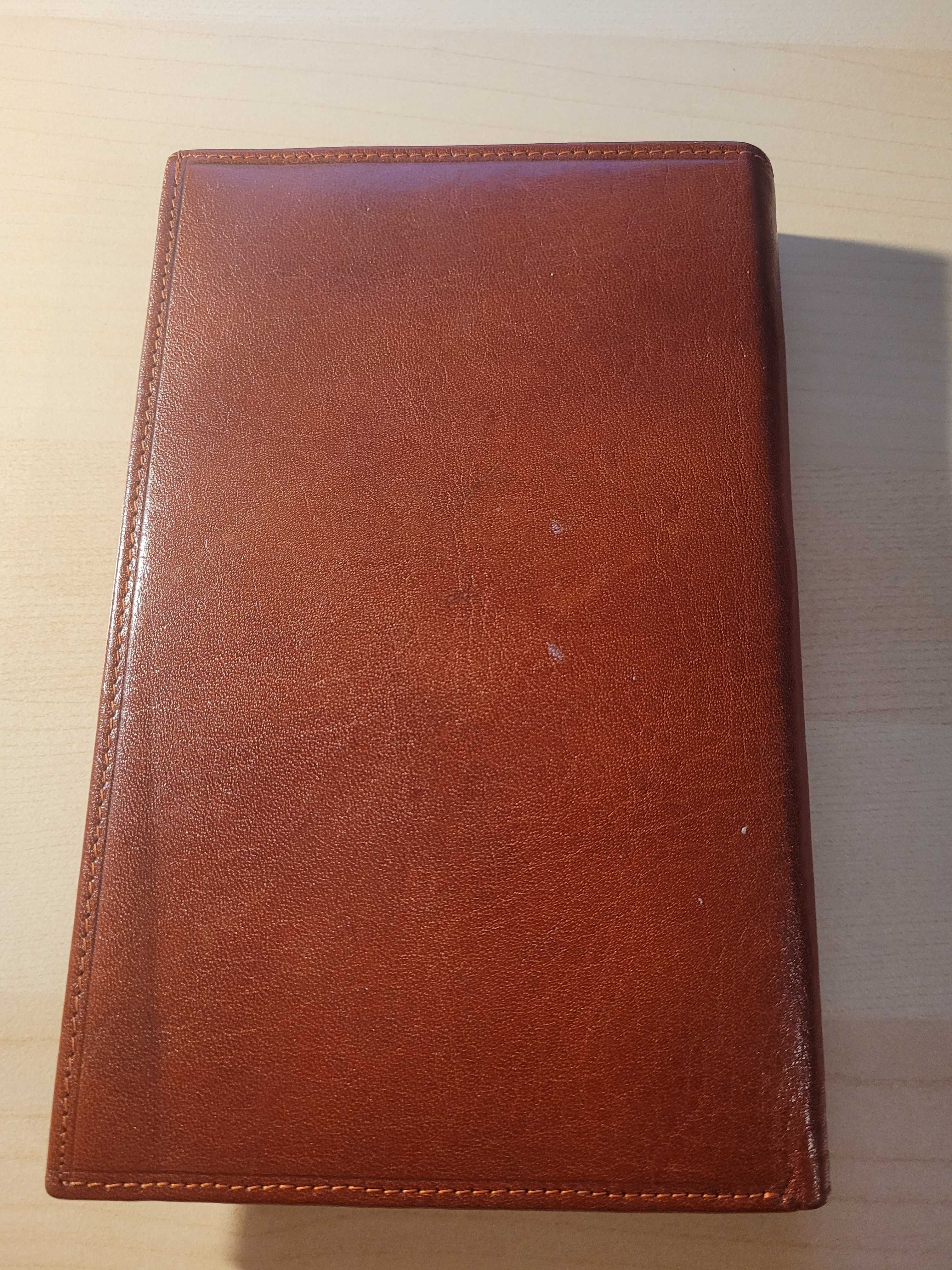 Skórzany portfel męski LEONARDO CLASSIC [NOWY]