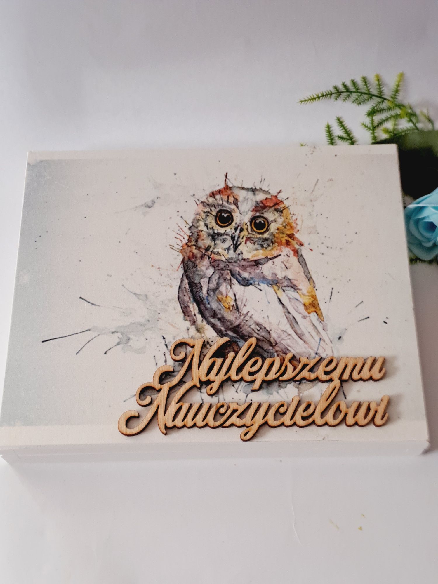 Pudełko na Merci Zakończenie Roku Szkolnego Podziękowanie