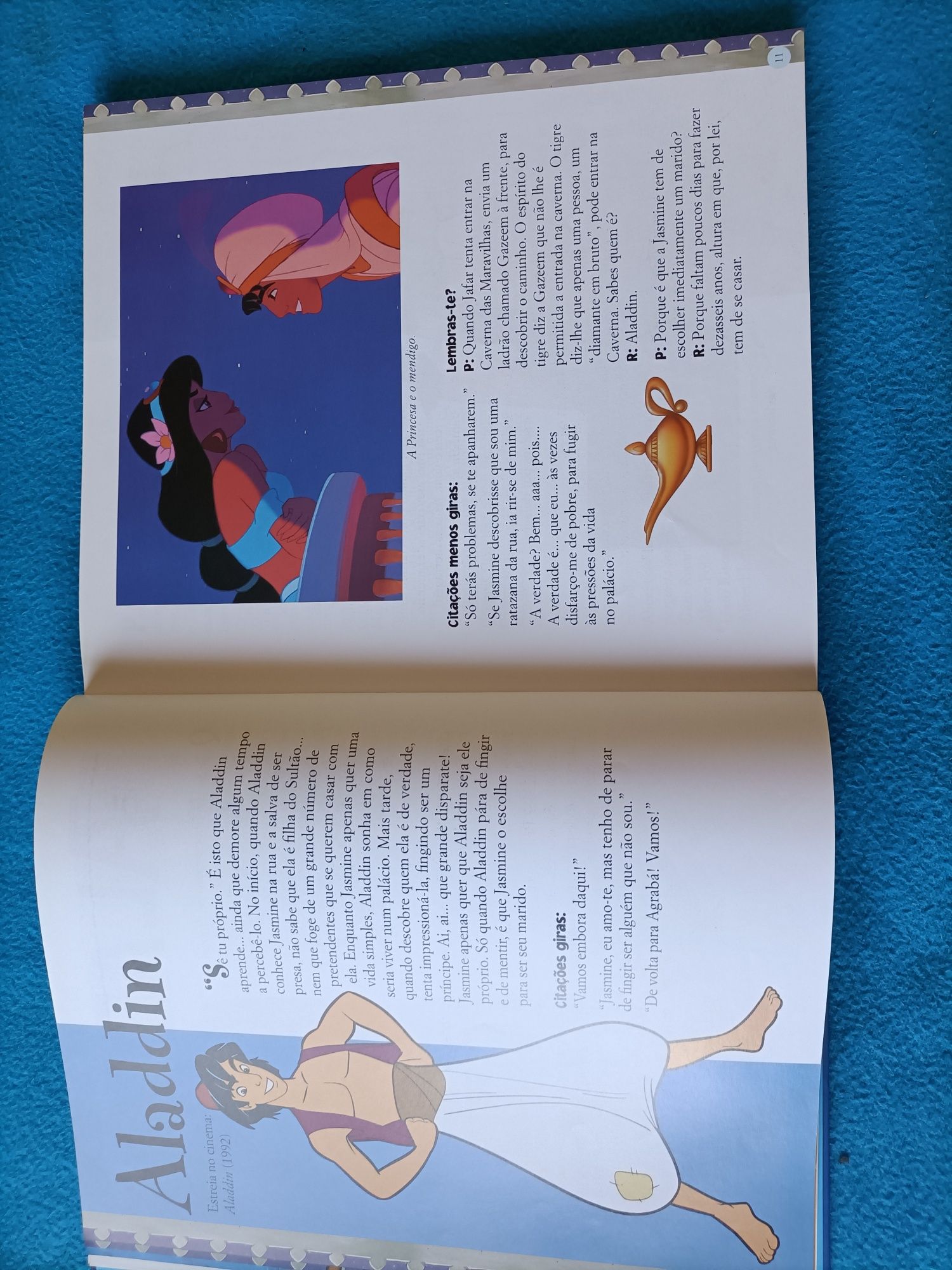 Livro disney os teus filmes e personagens favoritos