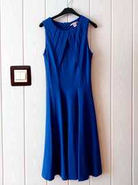Chabrowa niebieska sukienka Anna Field roz S midi