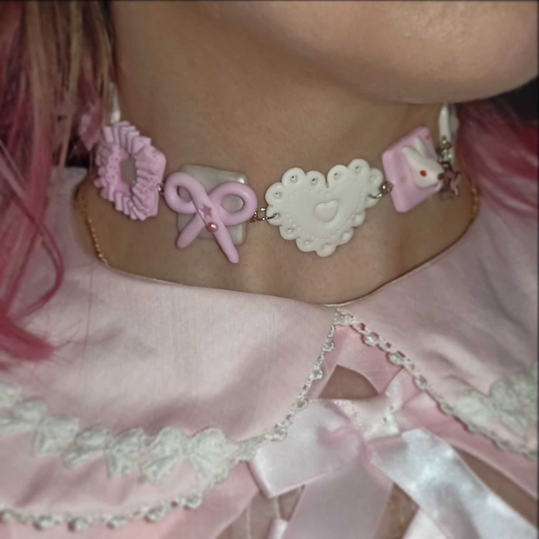 Choker coquette handmade