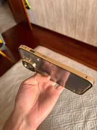 Capa, Protetor de Ecrã e Câmera Dourado (3 em 1) para iPhone 15 Plus