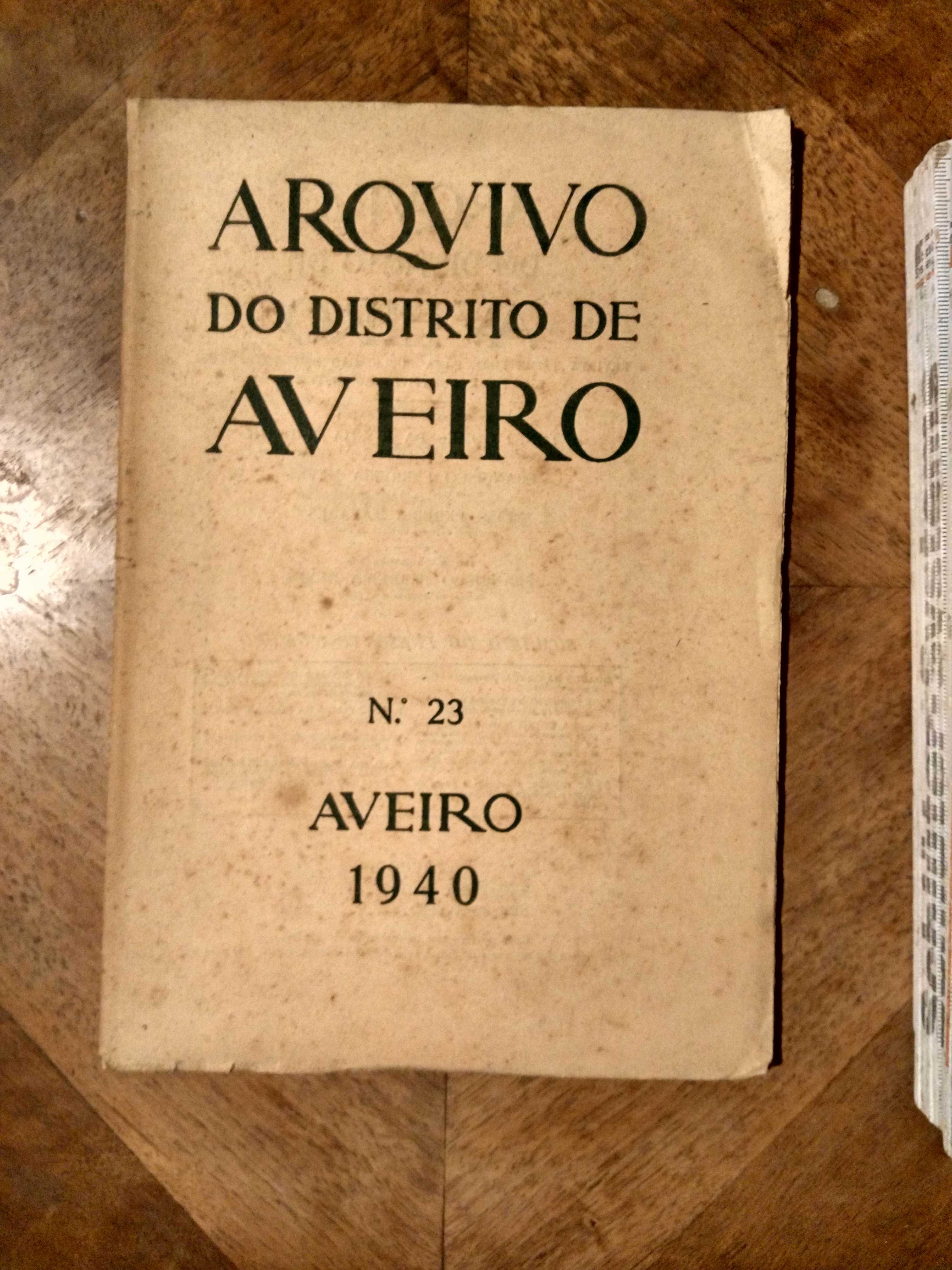 ARQUIVO DO DISTRITO DE AVEIRO - Ano de 1940