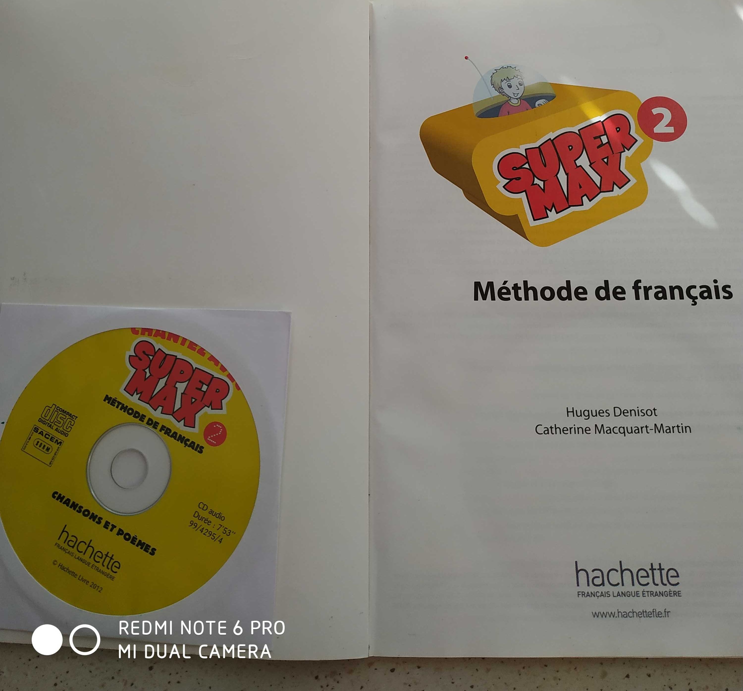 Super MAX 2 - Podręcznik z płytą CD do jęz. francuskiego w szk. podst.