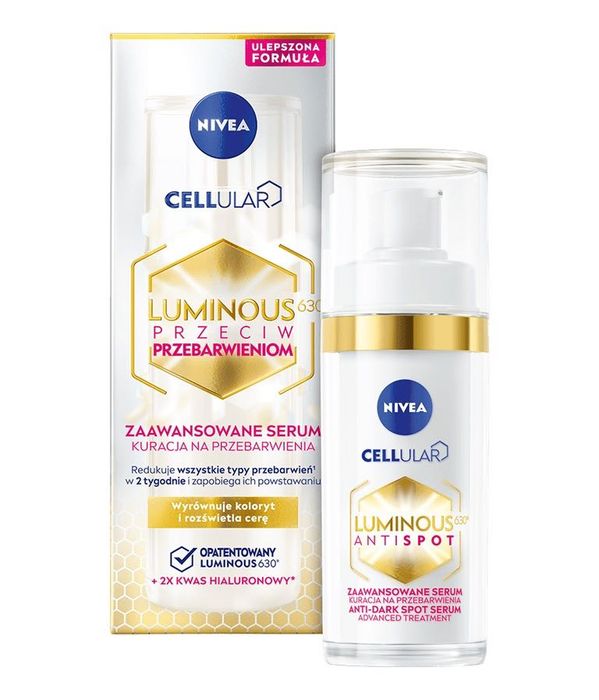 NIVEA CELLULAR LUMINOUS zaawansowane serum na przebarwienia 30ml