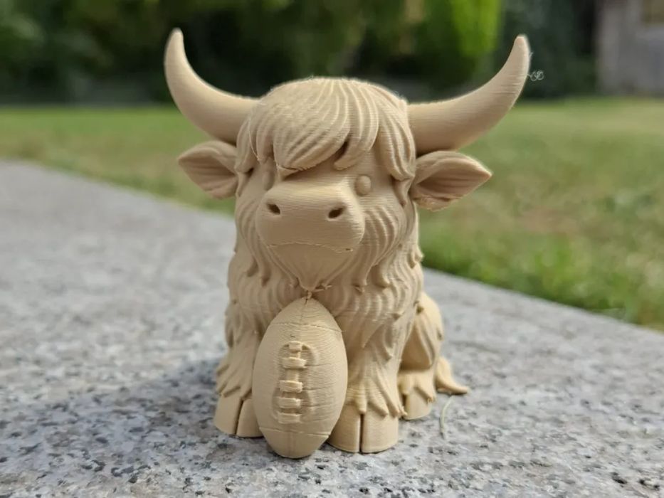 Amigo Esportivo Highland - Vaca Peluda Charmosa