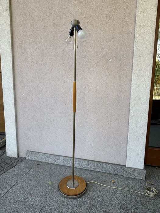 Lampa Podłogowa GDR Mid-Century Modern Lata 60te XXw Vintage Design.