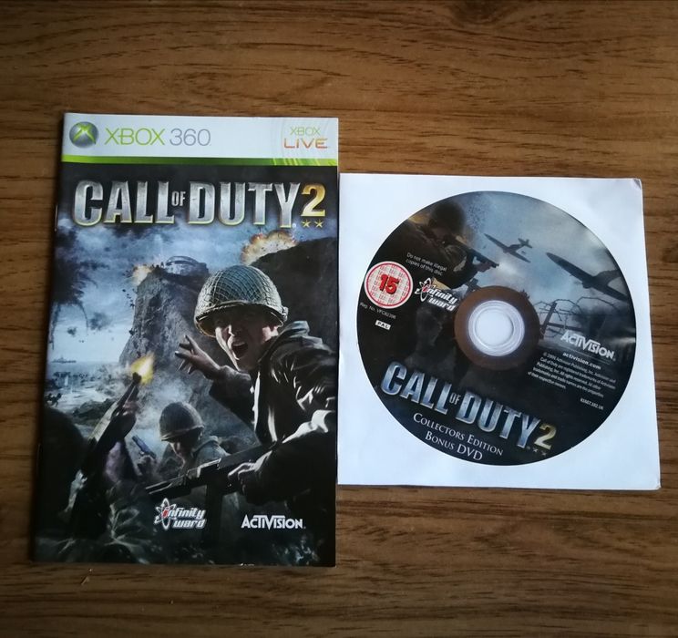Call Of Duty 2 Collector's Edition Bonus Książeczka Xbox 360 Unikat