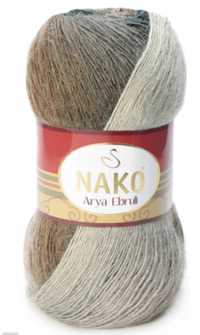 Włóczka NAKO ARYA EBRULI 100g/450m alpaca 86415