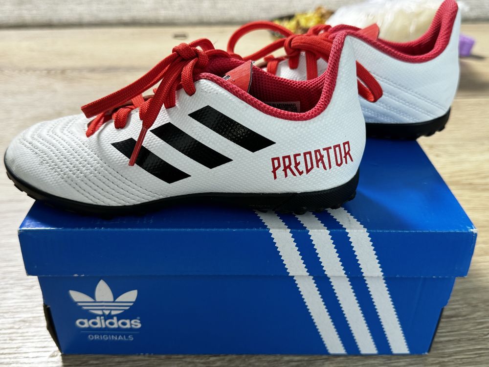 Сороконожки, бутсы футбольные Adidas Predator Tango 18.4 Tf Jr