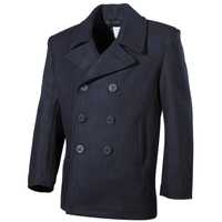 płaszcz us   pea coat niebieski mfh xl