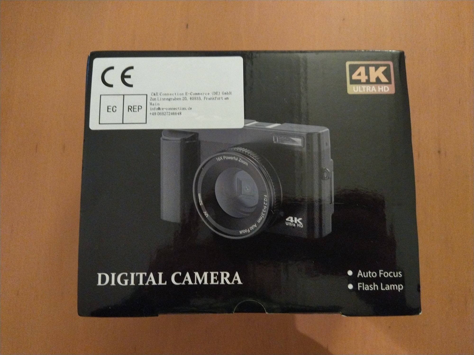Câmara Digital 4K Ultra HD - 48MP