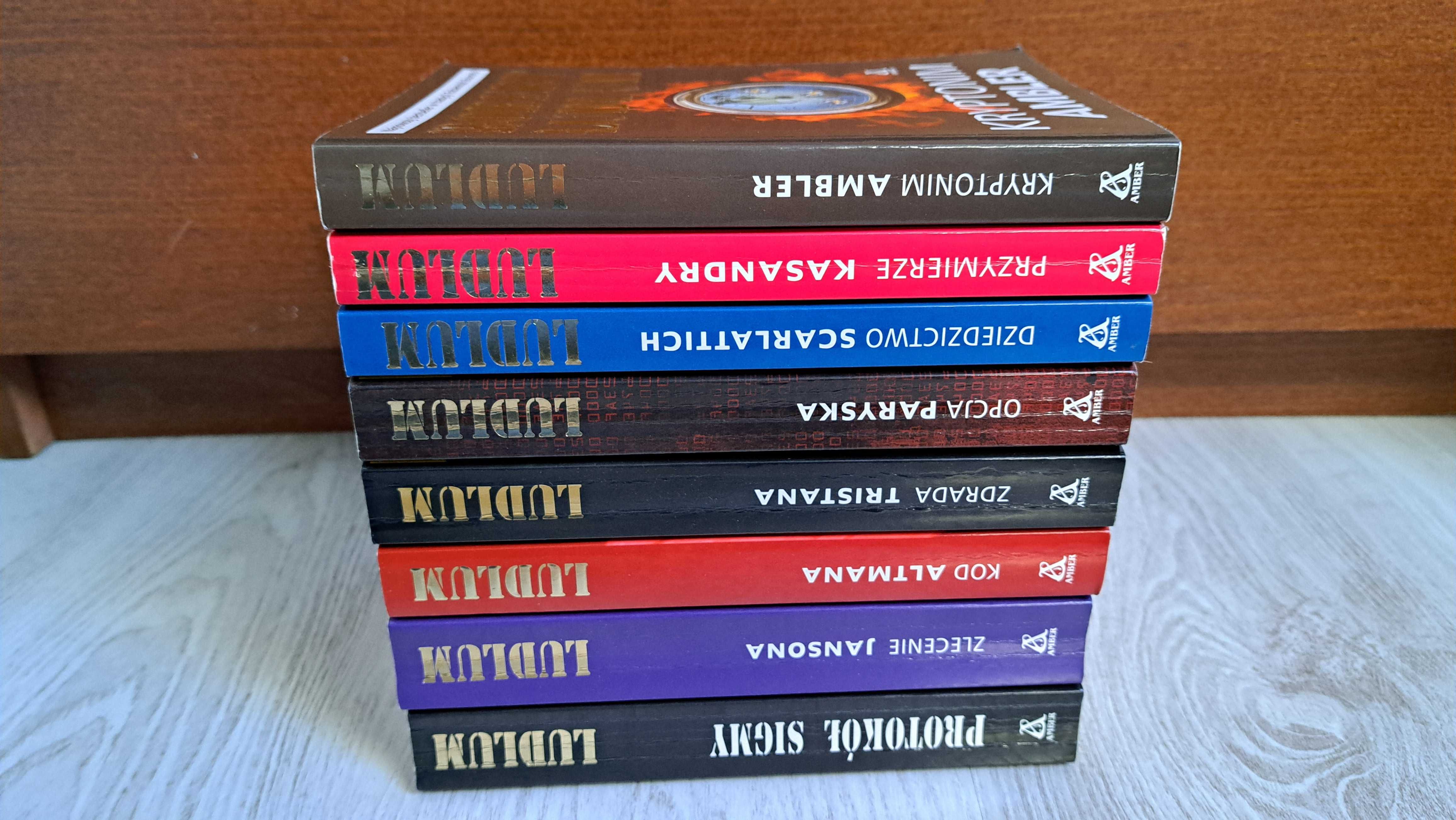 8x Ludlum Zdrada Tristana Dziedzictwo Scarlattich Opcja Paryska Kod