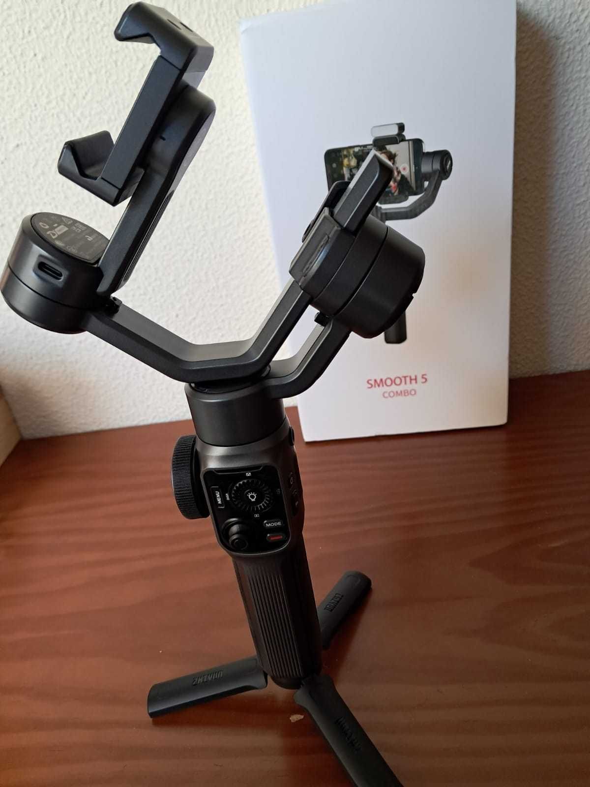 estabilizador zhiyun smooth5 - a filmagem perfeita com telemóvel