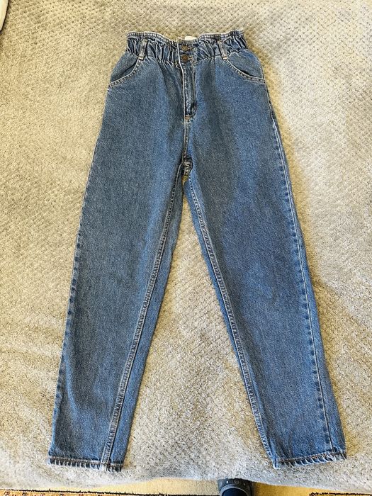 Джинсовые брюки момы  шорты турция