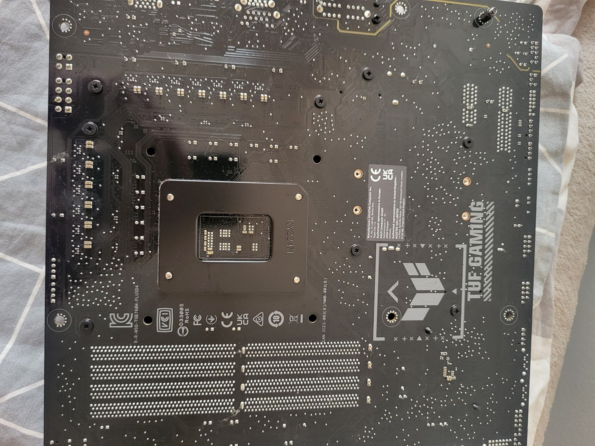 Plyta glowna Asus Tuf b760m plus wifi ddr4