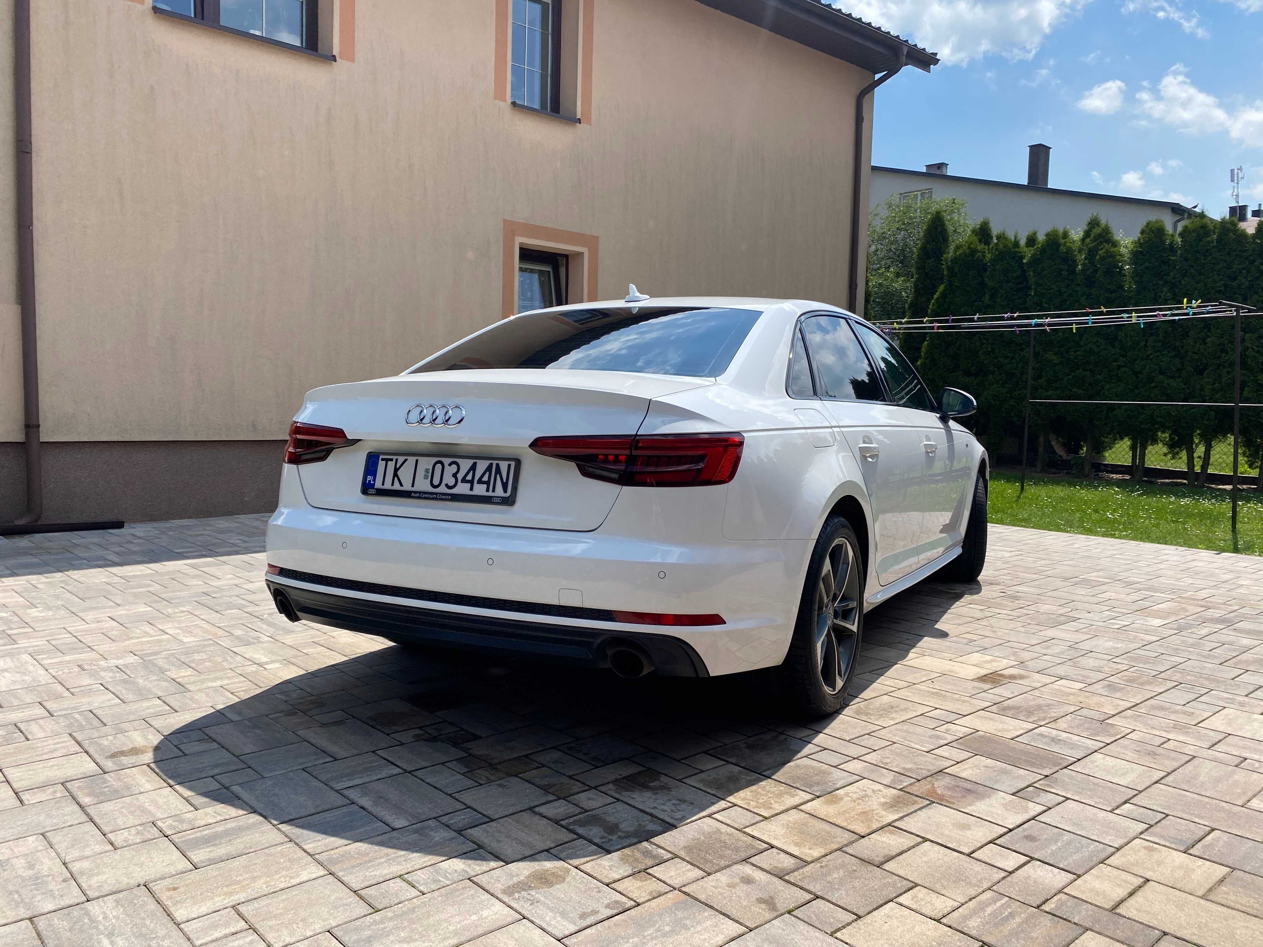 Audi A4 B9 Polski Salon Bezwypadkowy Automat/S-Tronic Pokryty foliąPPF
