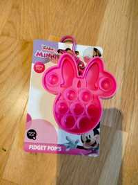 Popit różowy brelok Minnie Disney brelok