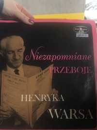 Płyta winylowa Henryk Wars niezapomniane przeboje