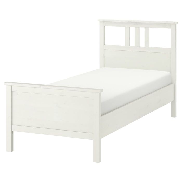 Łożko pojedyncze IKEA HEMNES 90x200 z materacem