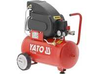 Компресор повітряний масляний Yato 24 л 200 л/хв 1.5 кВт компрессор