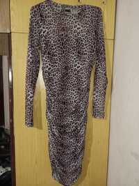 Леопардова міні сукня cropp