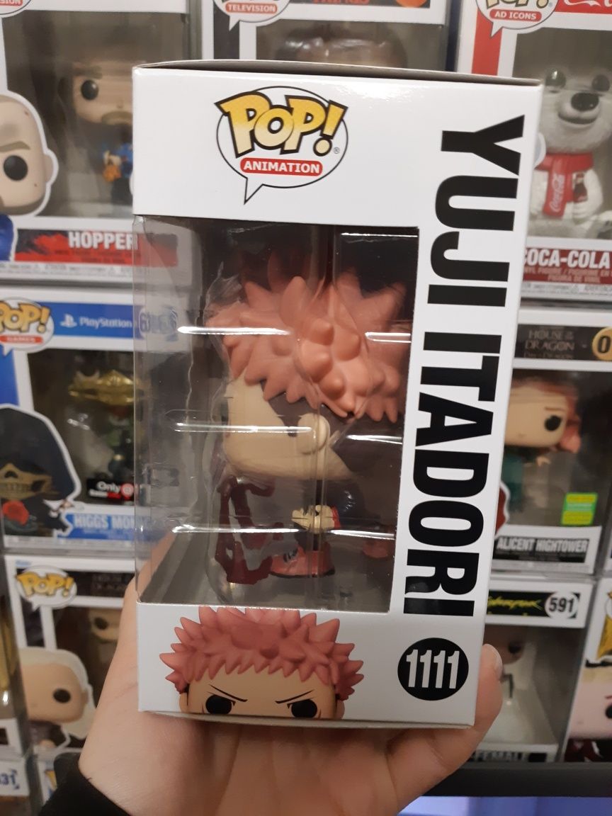 Funko Pop Jujutsu kaisen Itadori 1111 Фанко Поп Магическая битва Итадо