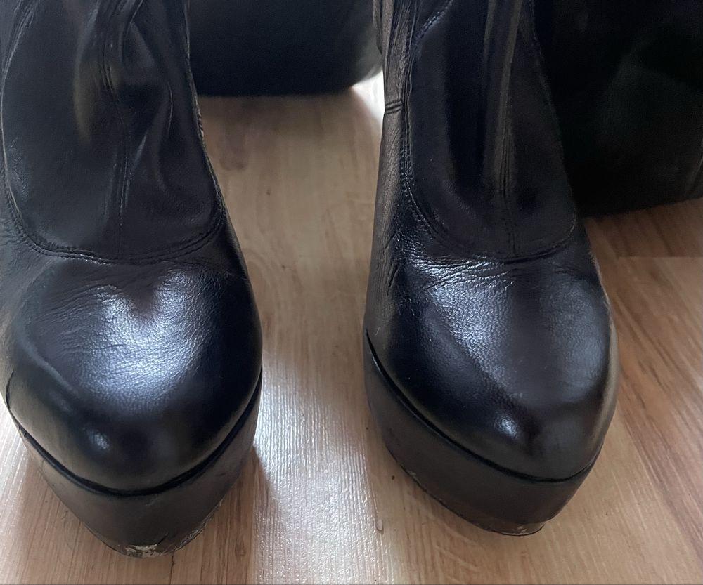 Gucci szpilki kozaki muszkieterki roz. 38