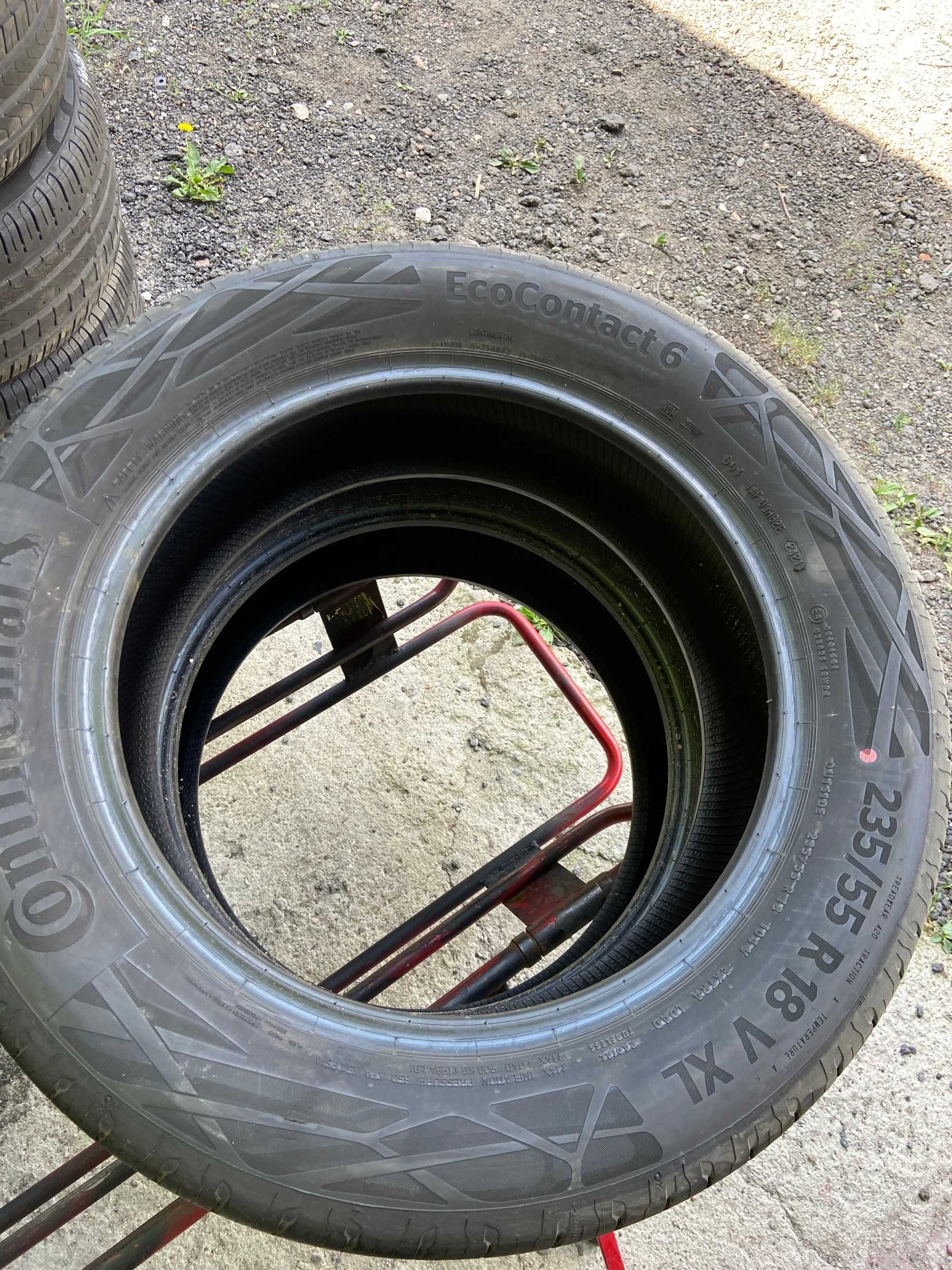 Opony Continental 235 55 R18 lato
