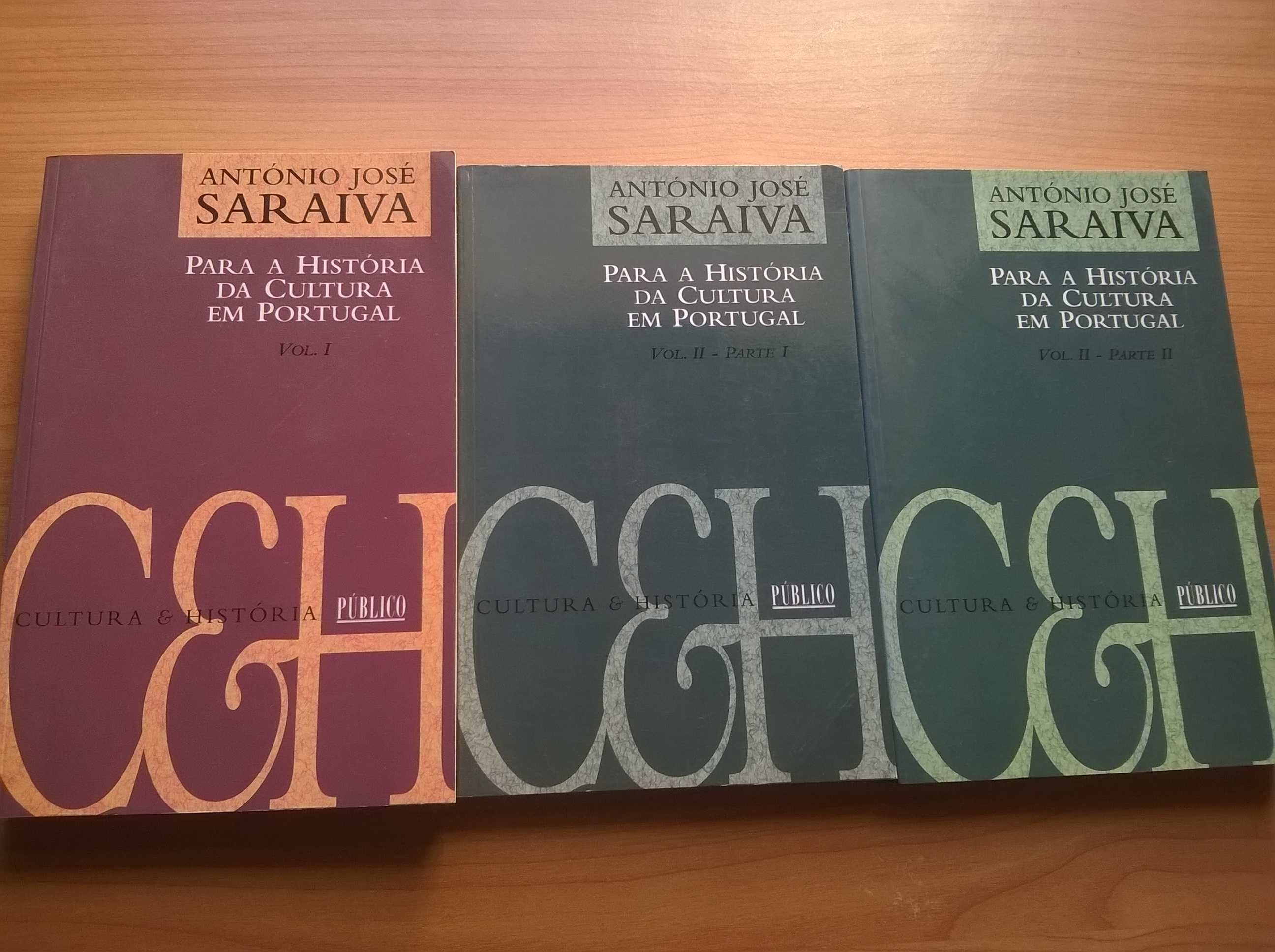 Para a História da Cultura em Portugal (3 vols) - António José Saraiva