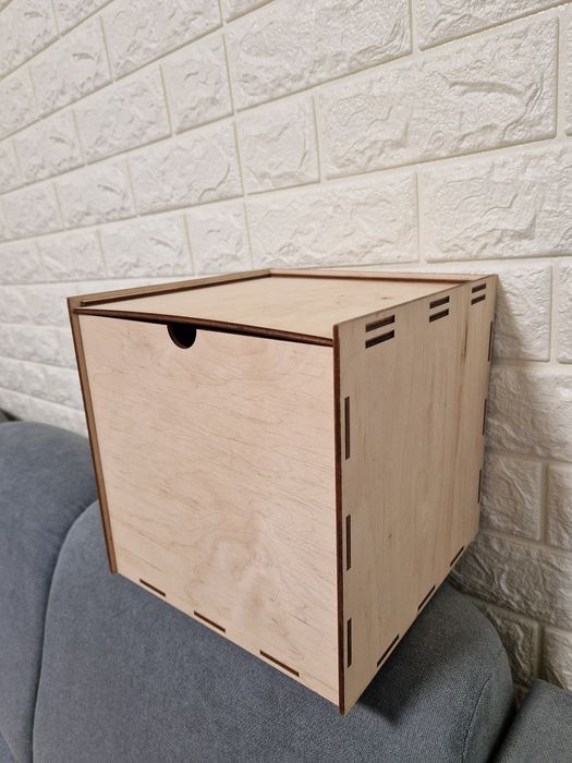 Дерев'яні подарункові коробки різних розмірів