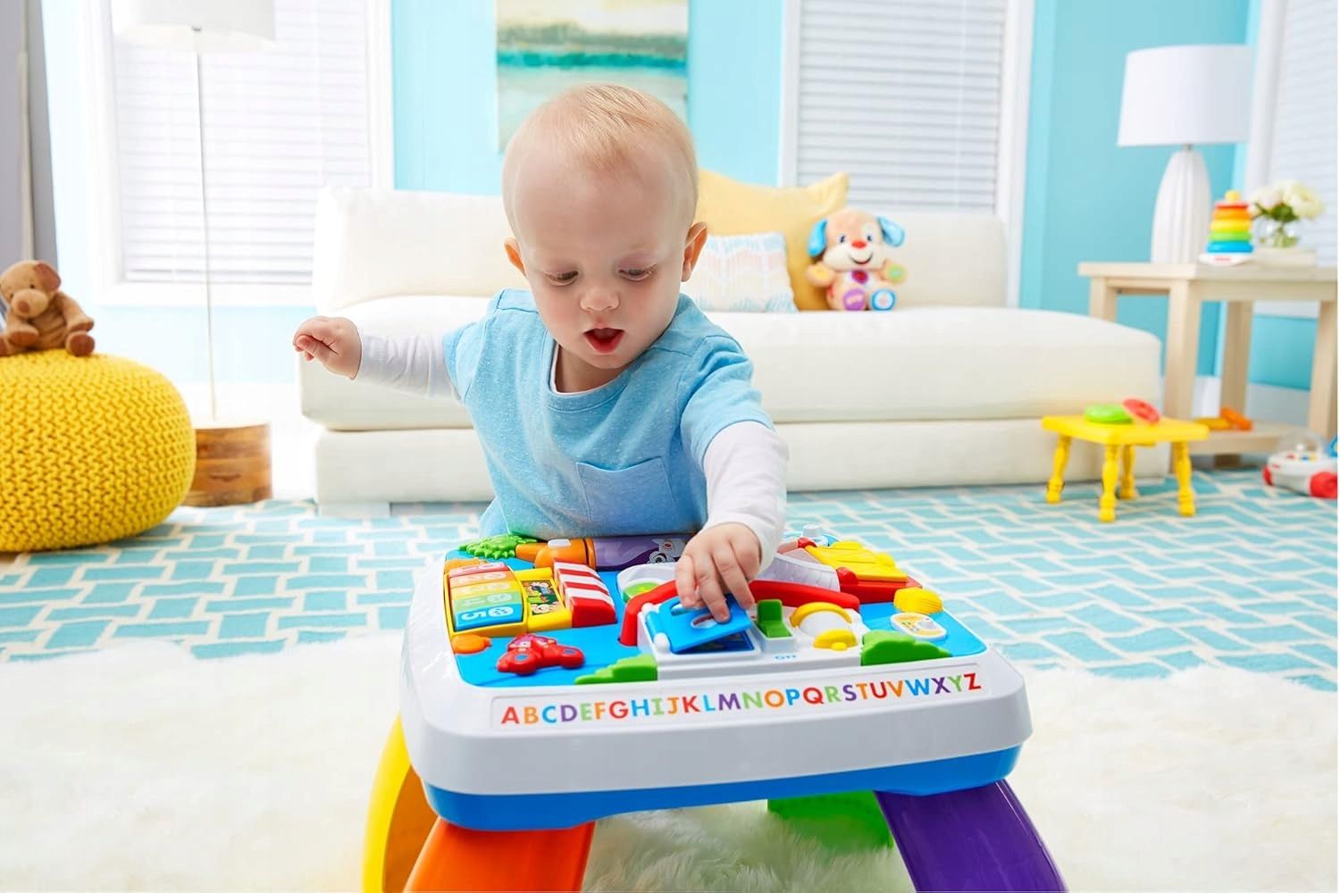 Stoliczek edukacyjny Fisher-Price Hbw49 j. włoski