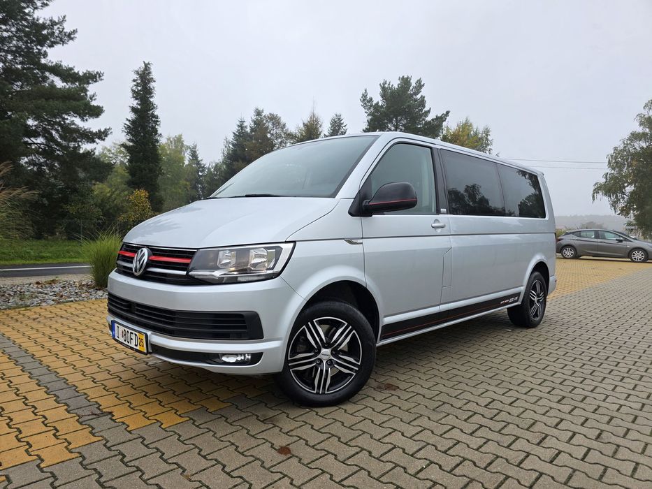 Volkswagen Caravelle Klimatronic Navi Aktywny Tempomat Long DSG Parki  Pełen Serwis  Bezwyp