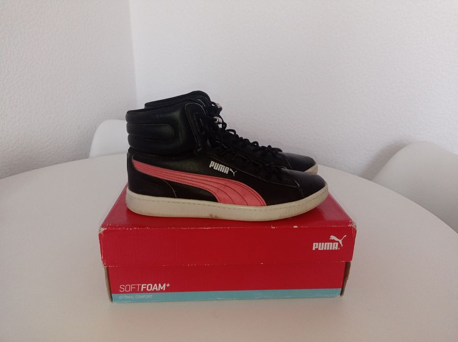 Puma пума высокие кроссовки хайтопы