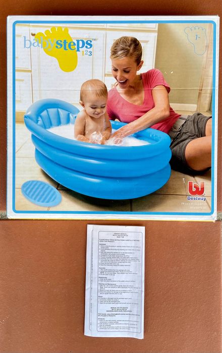 Banheira bebé insuflavel