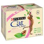Cat Chow saszetka dla dorosłych kotów 40x85g LAMB