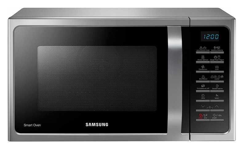 Mikrofalowówka Samsung MC28H5015CS grill piekarnik termoobieg ciasta