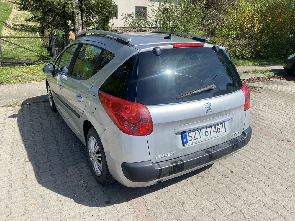 Peugeot 207sw LPG 28zl/100km Klimatyzacja Panorama nowa indtalacja lpg